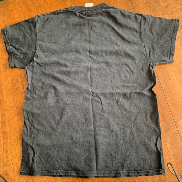 Rare | 🇳🇮 Vintage Gildan T-Shirt with Cartoon Print, Black | Medium - Picture 5 of 11